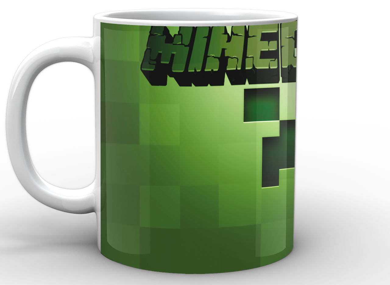 Чашка Gee! Minecraft Майнкрафт Лого MС.02.013