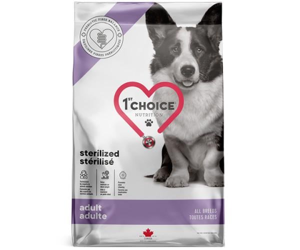 Корм сухой 1st Choice Sterilized с курицей для взрослых стерилизованных собак 3,2 кг (46778)