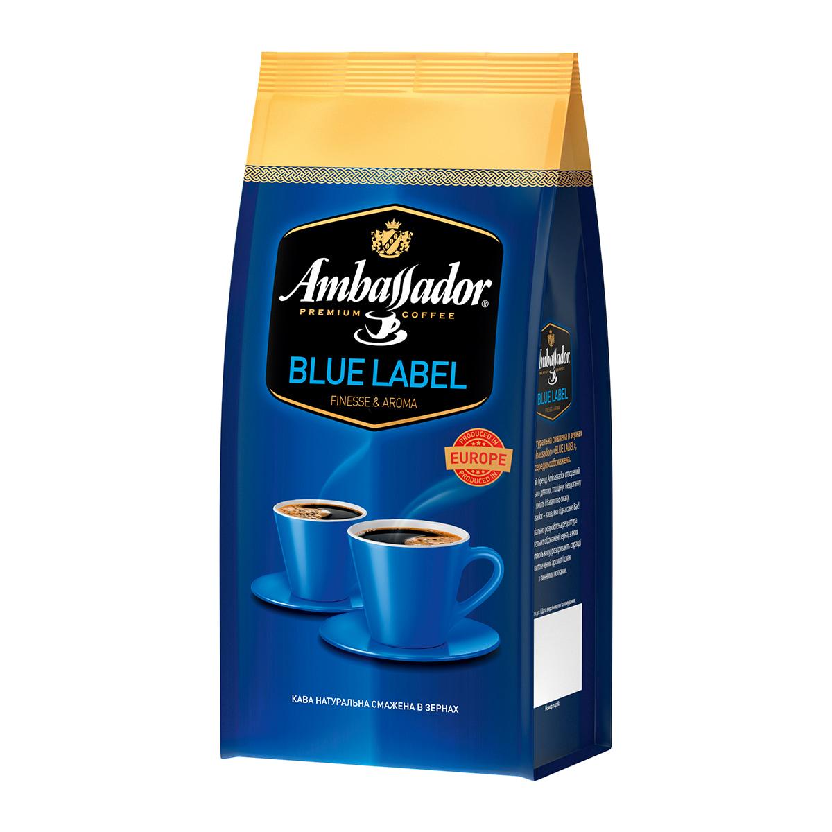 Кава в зернах Ambassador Blue Label 1 кг