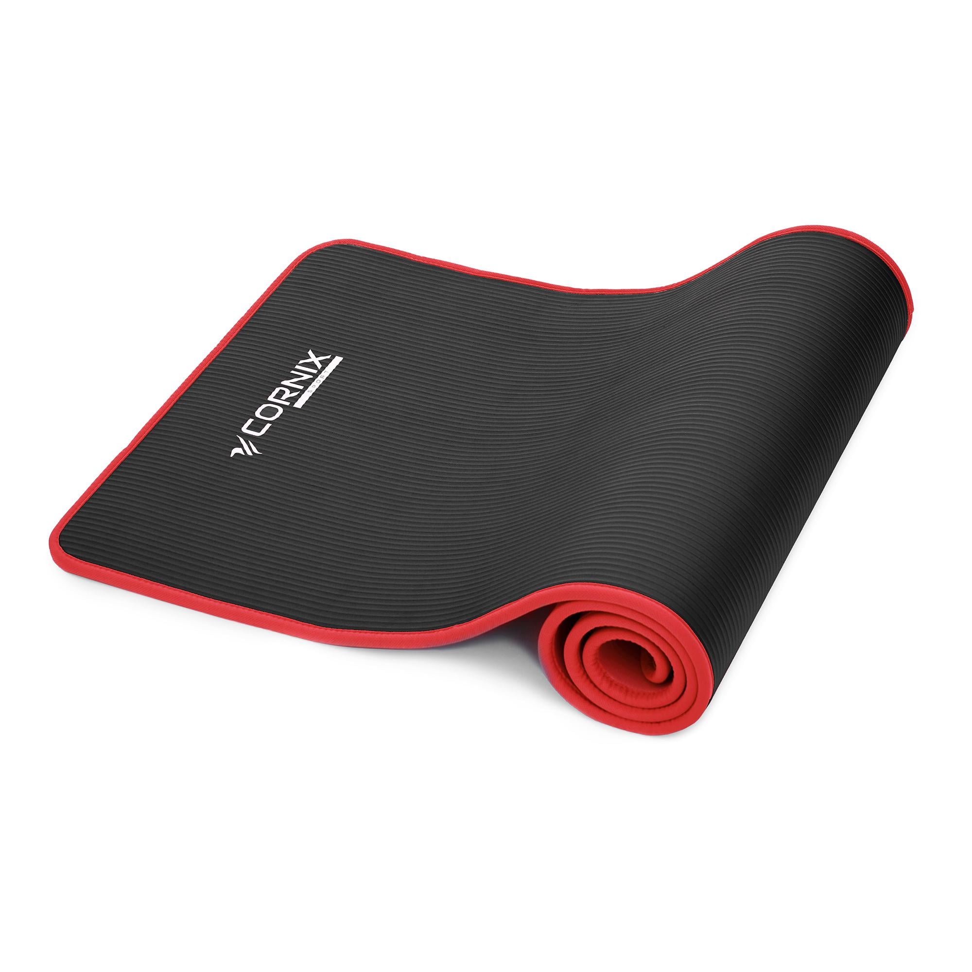 Коврик спортивный Cornix NBR XR-0094 183x61x1 см Black/Red (25802074)