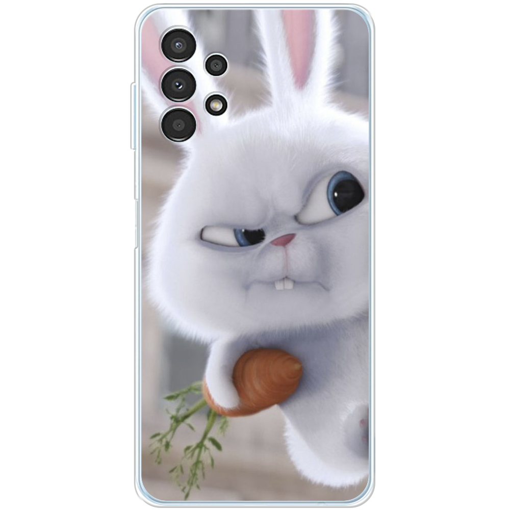 Чехол BoxFace Samsung Galaxy A13 4G (A135) Rabbit Snowball Прозрачный силикон (44331-up1116-44331)