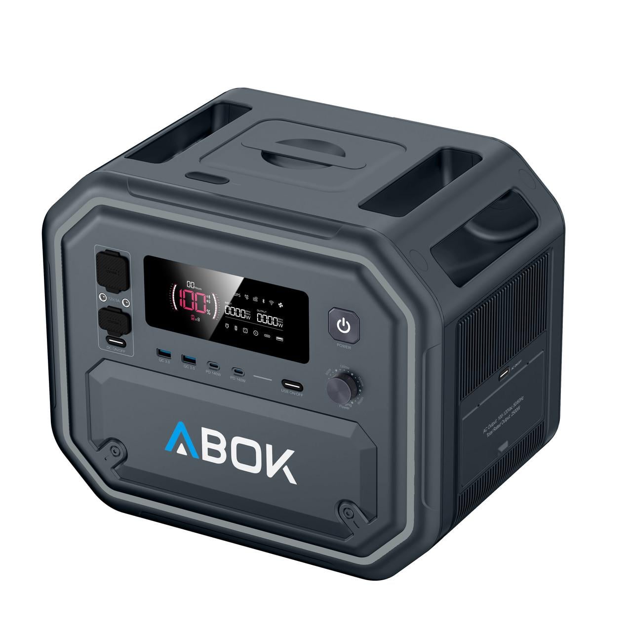 Зарядная станция портативная ABOK N098 2500W/2160Wh