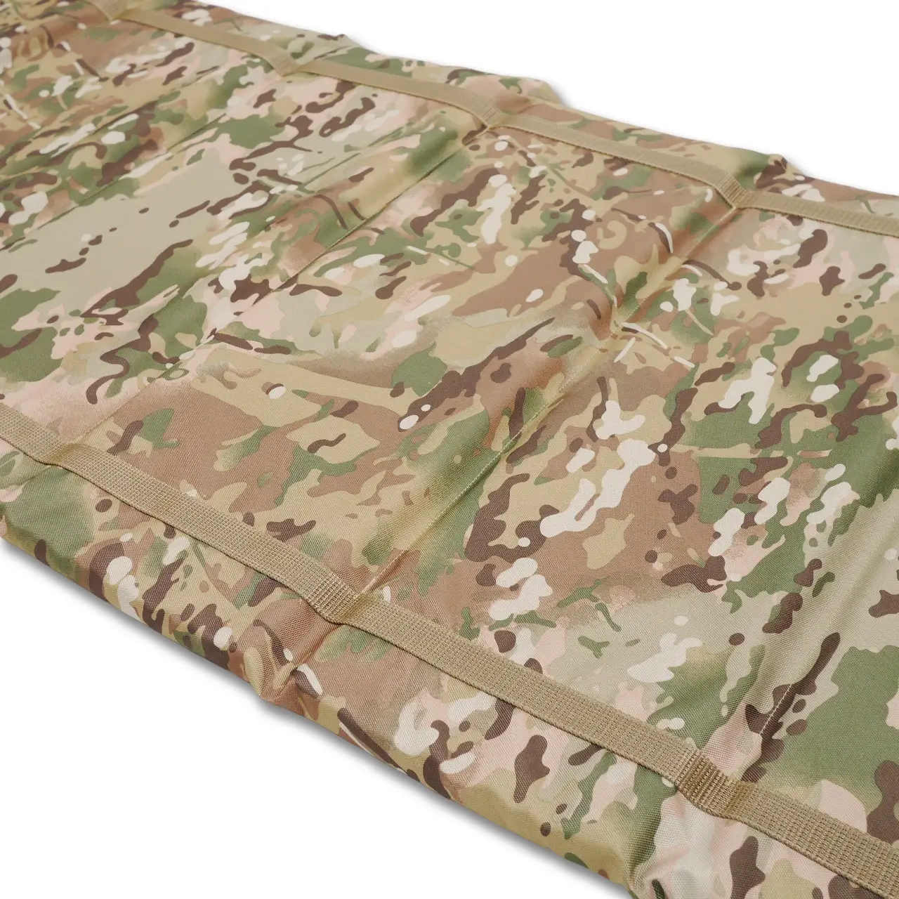 Каремат розкладний Kiborg К-2 посилений 20 мм + стропа Мультикам (8812) - фото 4 Каремат розкладний Kiborg К-2 посилений 20 мм + стропа Мультикам (8812) - фото 4