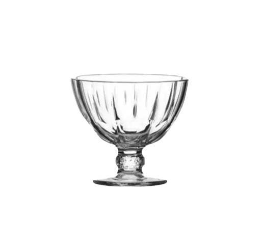 Набор стеклянных креманок на ноге Pasabache Diamond 51658-6 280 мл 2 шт.