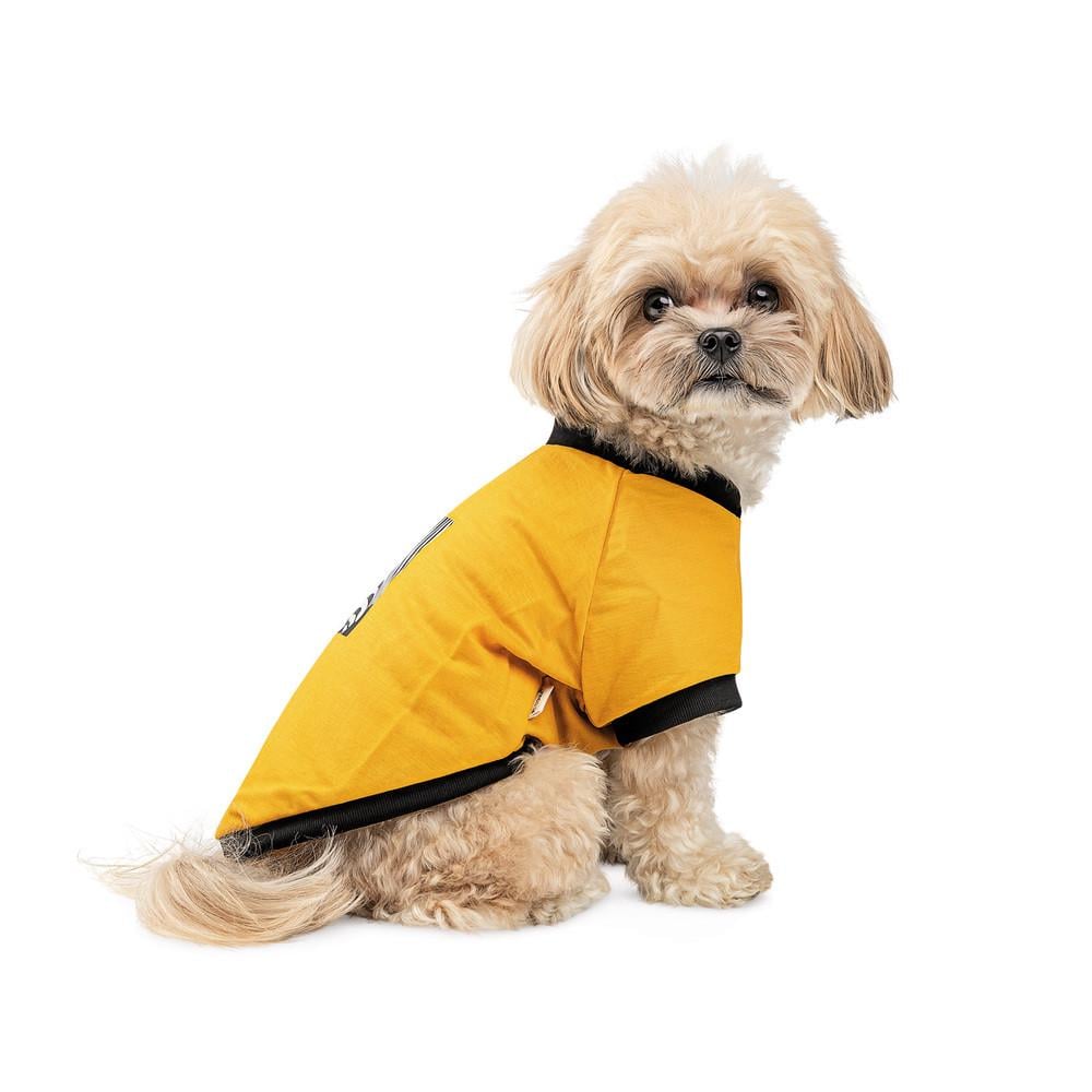Футболка для собак купних порід Pet Fashion Jessica L Жовтий (PR441280) - фото 2 Футболка для собак купних порід Pet Fashion Jessica L Жовтий (PR441280) - фото 2