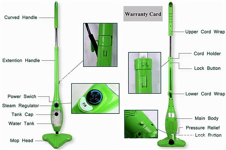 Паровая шва H2O Mop X10 - фото 6