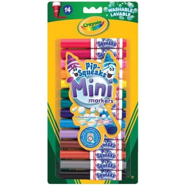 Набір міні маркерів Crayola легко змивається 14 шт. (8343)