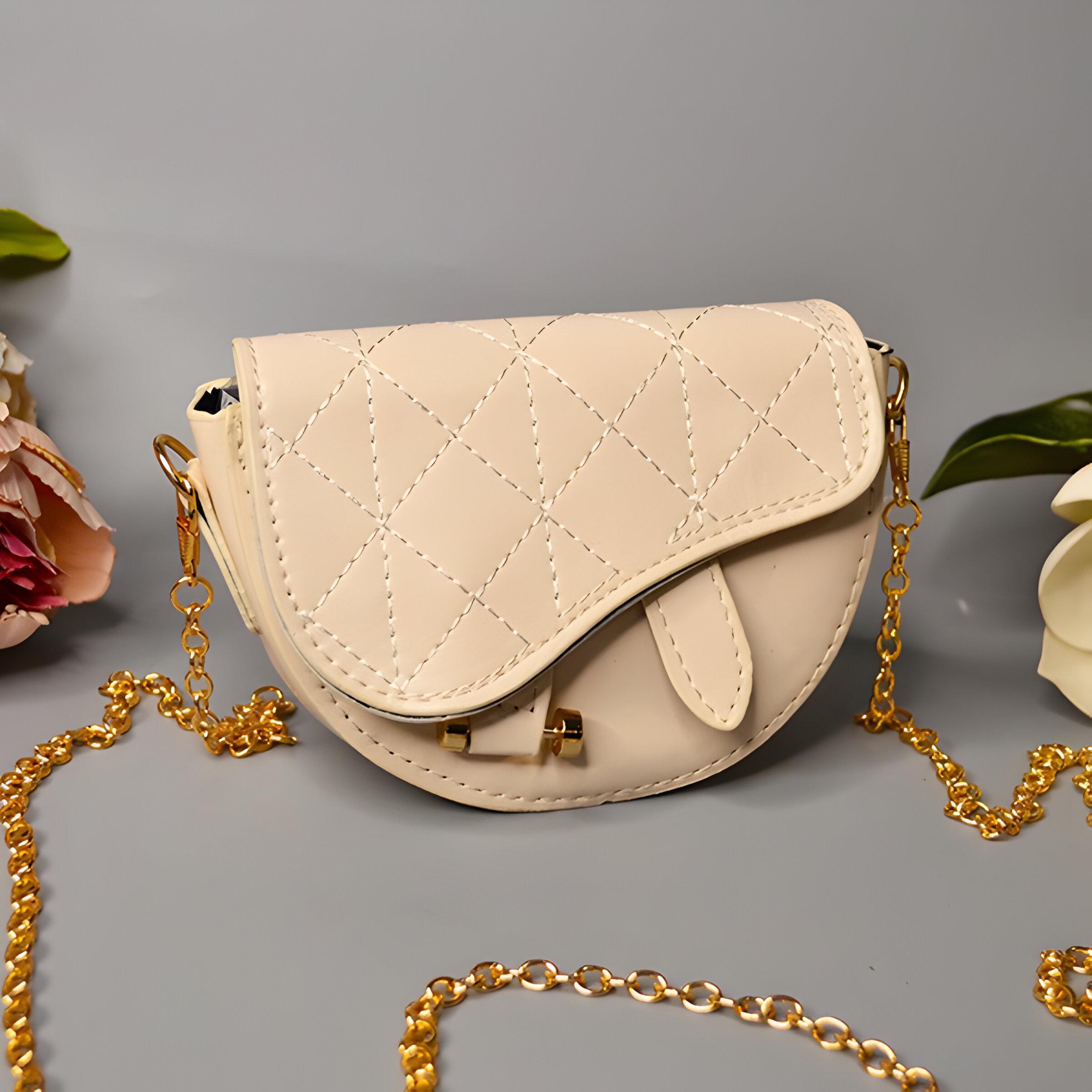 Детская сумка из экокожи 16х11х5 см Бежевый (24-328) - фото 2 Детская сумка из экокожи 16х11х5 см Бежевый (24-328) - фото 2