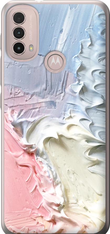 Чехол на Motorola E40 Пастель v1 (3981u-2660-42517)