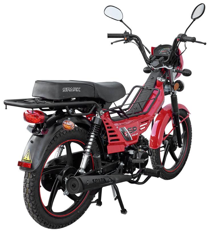 Мотоцикл Spark SP125C-1CFN Червоний - фото 5