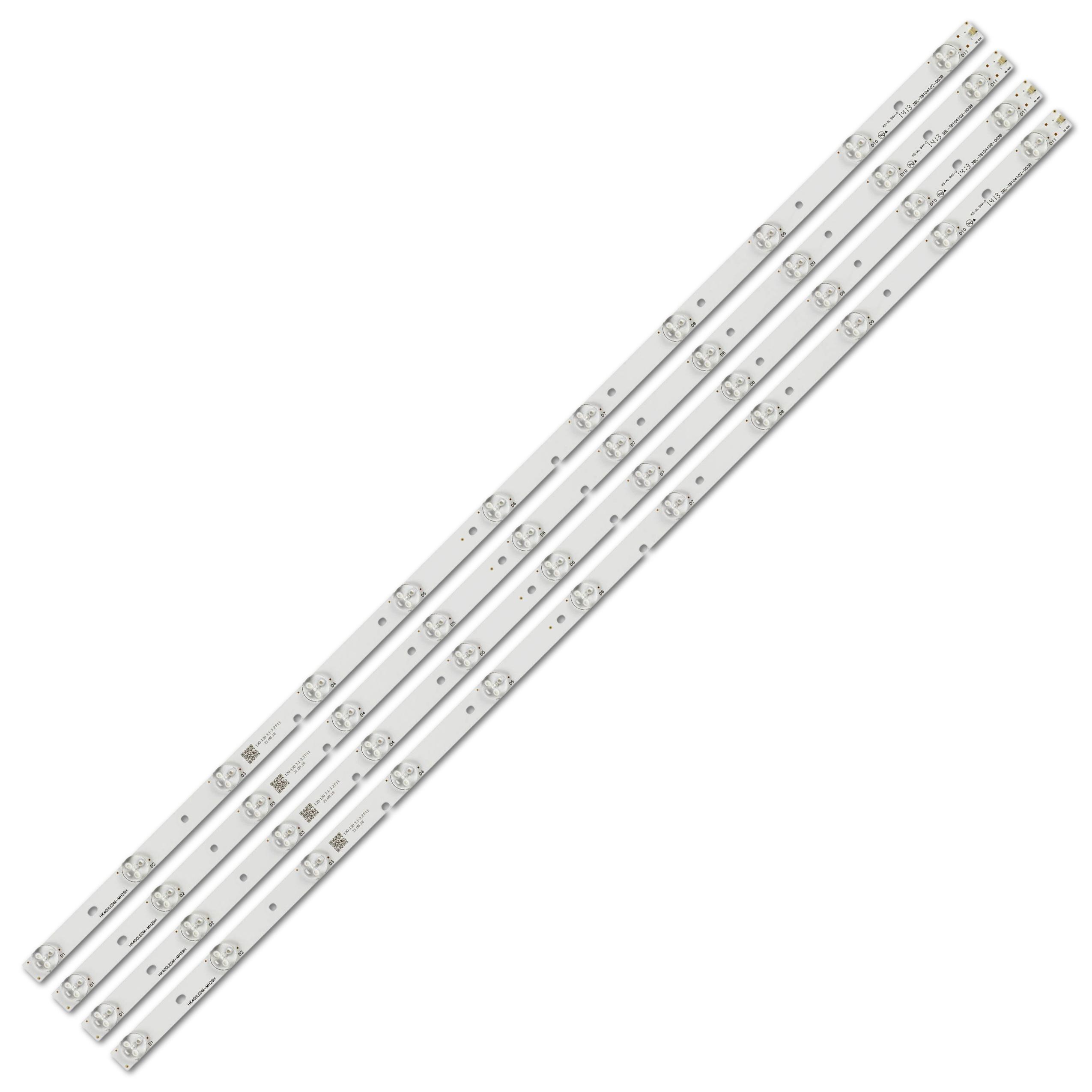Комплект LED подсветки для TV для TV 40“ HK40D11-ZC14A-01 303HK400033 3BL-T8104102-003B 3BL-T8104102-004B HK400LEDM-MH29H 4 шт.(ART-15730)