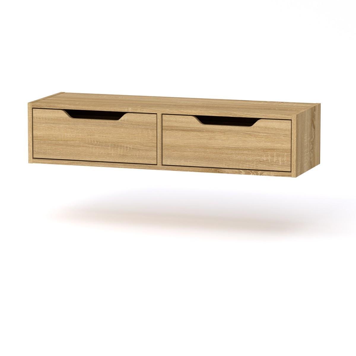 Туалетный столик МеблиКо Трюмо-11 100х33х22 см Дуб Сонома (k-1718-3) - фото 1 Туалетный столик МеблиКо Трюмо-11 100х33х22 см Дуб Сонома (k-1718-3) - фото 1