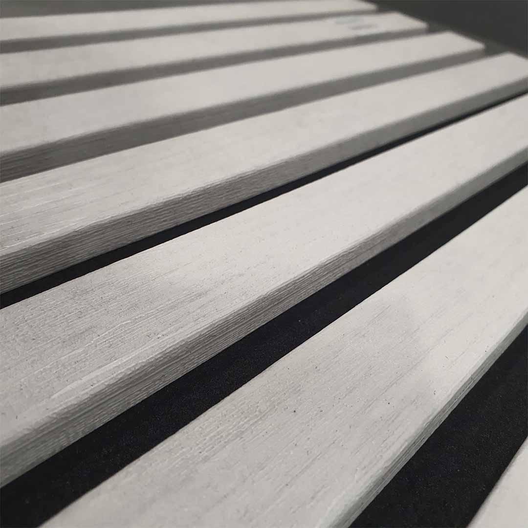 Панель стеновая акустическая реечная Neman 2780х300 мм Рустик блан - фото 3 Панель стеновая акустическая реечная Neman 2780х300 мм Рустик блан - фото 3