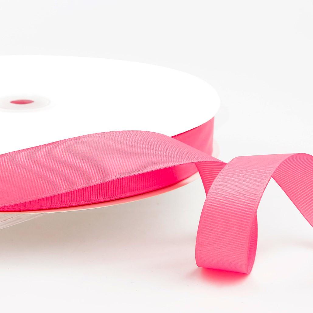 Лента репсовая 0,6 см 91 м 1 шт. Розовый (ЛТ0006р10)