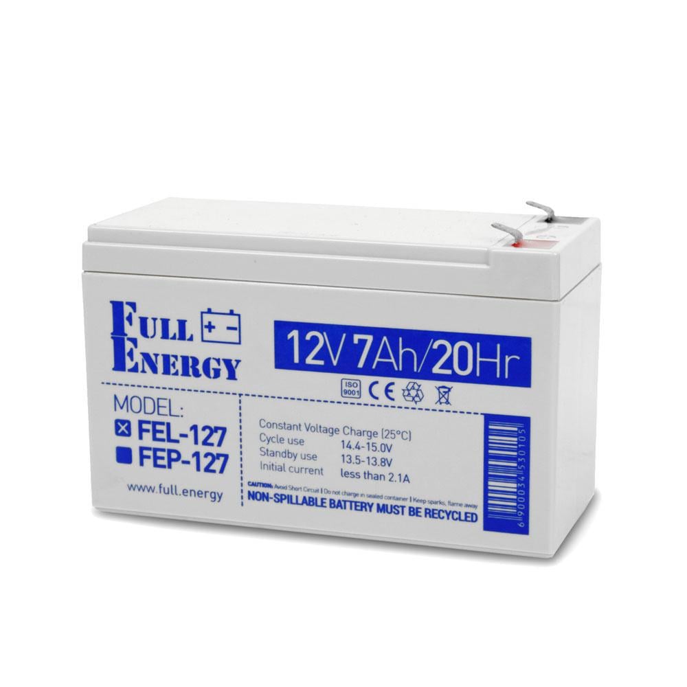 Батарея аккумуляторная GEL Full Energy FEL-127 12 V 7 Ah Батарея аккумуляторная GEL Full Energy FEL-127 12 V 7 Ah