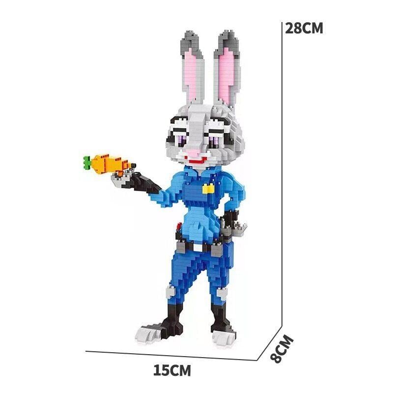 Конструктор-фигурка Bricks LP Джуди Хопс Judy Hopps Zootopia (2290669515) - фото 2