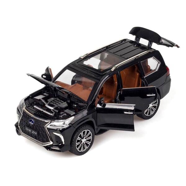 Колекційна машинка-моделька Lexus LX570 1:24 Чорний (59249)