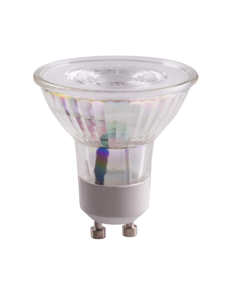 Світлодіодна лампа Goldlux 328243 GU10 4,5W 4000K 450Lm IP20 Прозора (24421934)