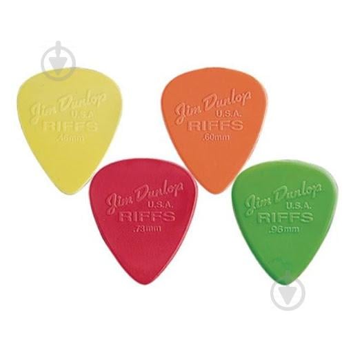 Медиатор Dunlop 4350 Riffs Nylon Pick 0.73 mm (1 шт.)