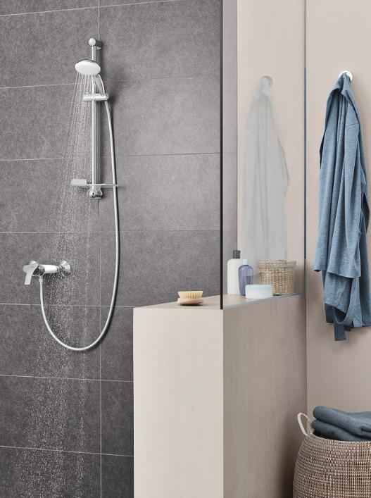 Душовий гарнітур Grohe New Tempesta 100 зі штангою 2 режими струменя і мильницею (GROHE/27926001) - фото 6