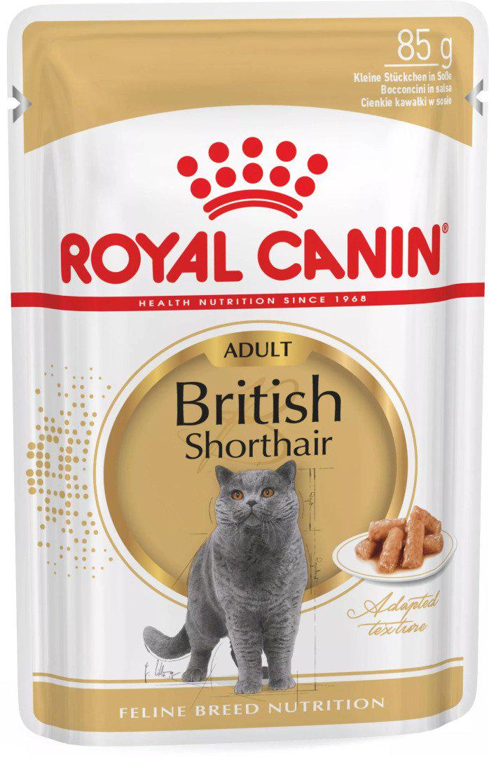 Корм вологий для котів Royal Canin British Shorthair 85 г (9003579001257)