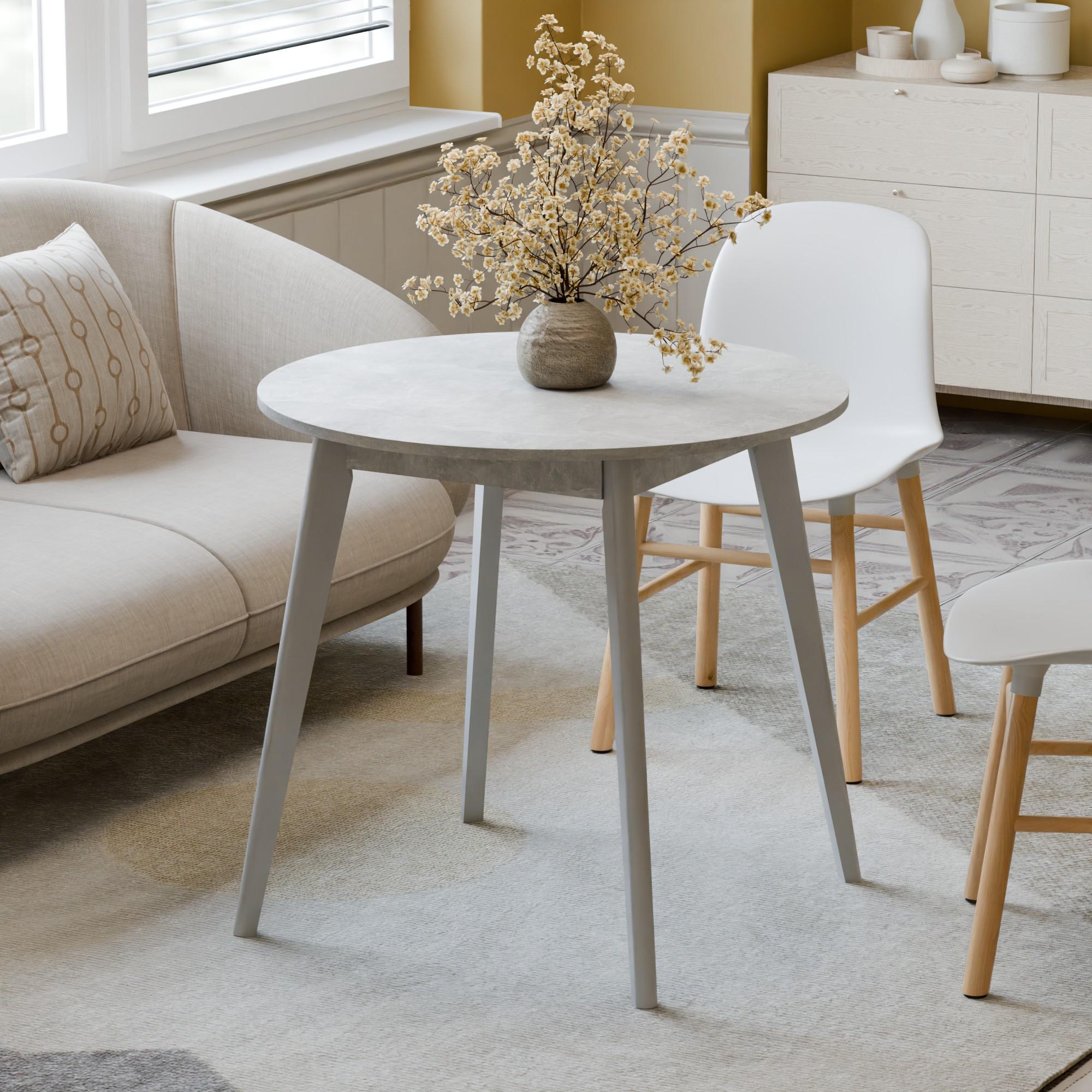 Стіл обідній Неман БОН 880 Бетон/Сірий - фото 2 Стіл обідній Неман БОН 880 Бетон/Сірий - фото 2