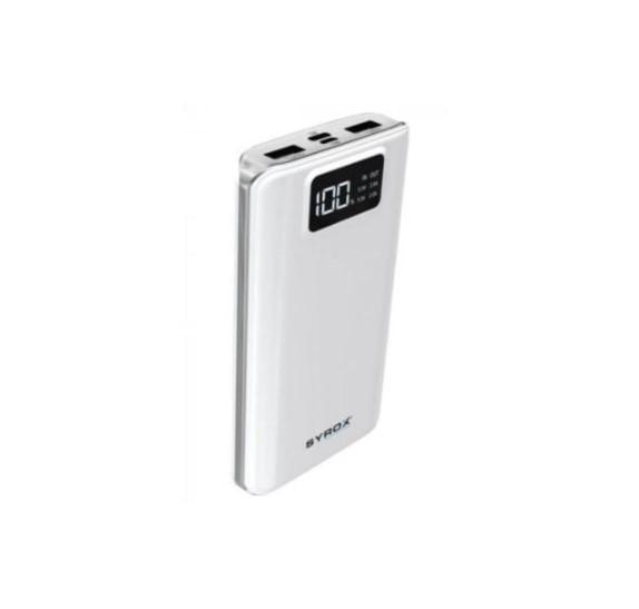Повербанк УМБ Syrox PB107 20000mAh USBx2 Micro USB Type C White (PB107_white)