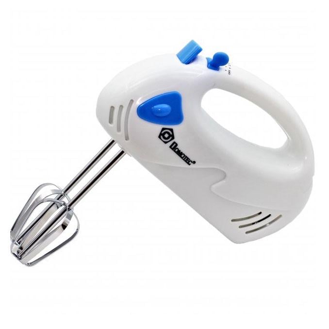 Міксер ручний Domotec MS-1355 200 Вт 7 швидкостей Білий (207824)