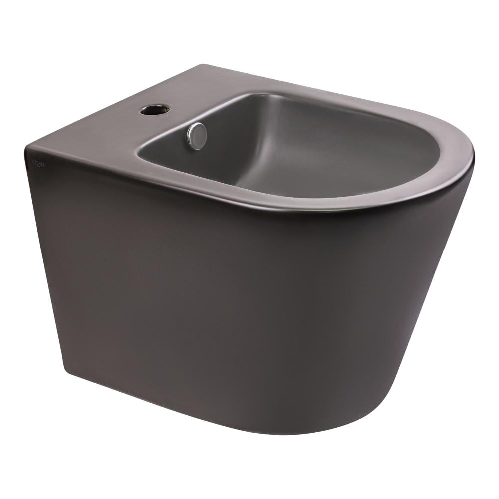 Біде підвісне Qtap Scorpio 515x360x345 мм Black matt (QT1455053FMB)