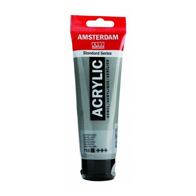 Акриловая краска Amsterdam Royal Talens 120 мл 710 Серый нейтральный (Az1-8712079268336)