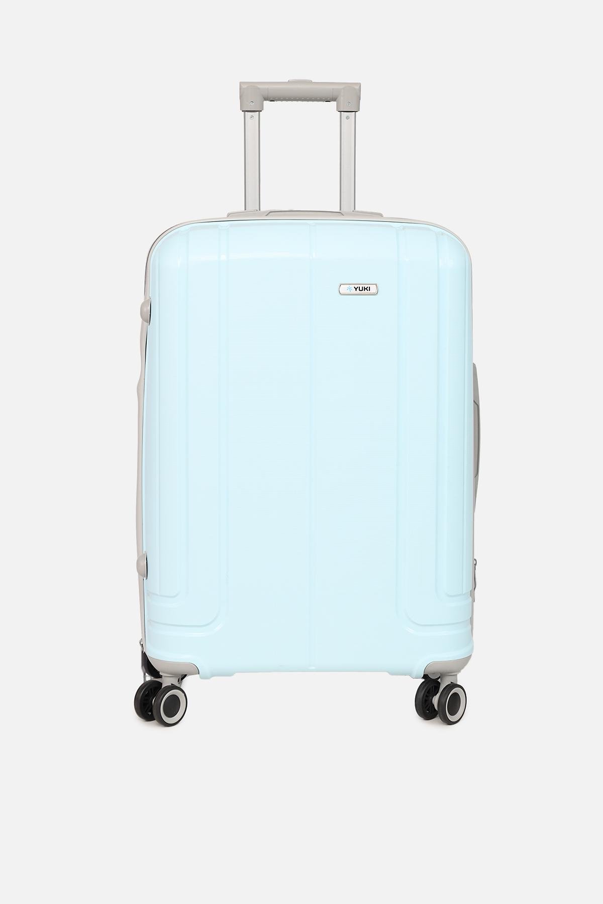 Чемодан женский ЦБ-00275079 M Голубой (SKT001060213)