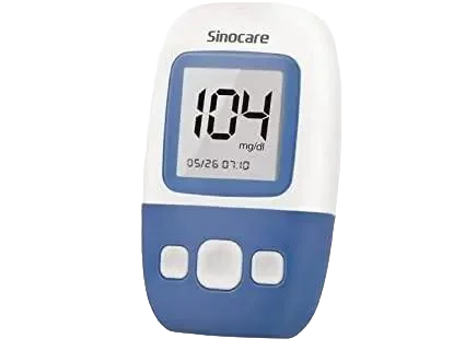 Глюкометр цукру в крові sinocare Safe AQ Angel (6934175038787) - фото 1