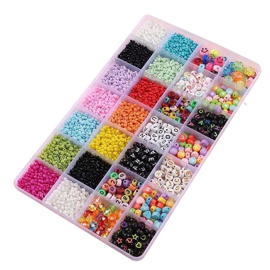 Дитячий набір бісеру для створення прикрас 610-35A ножиці волосінь