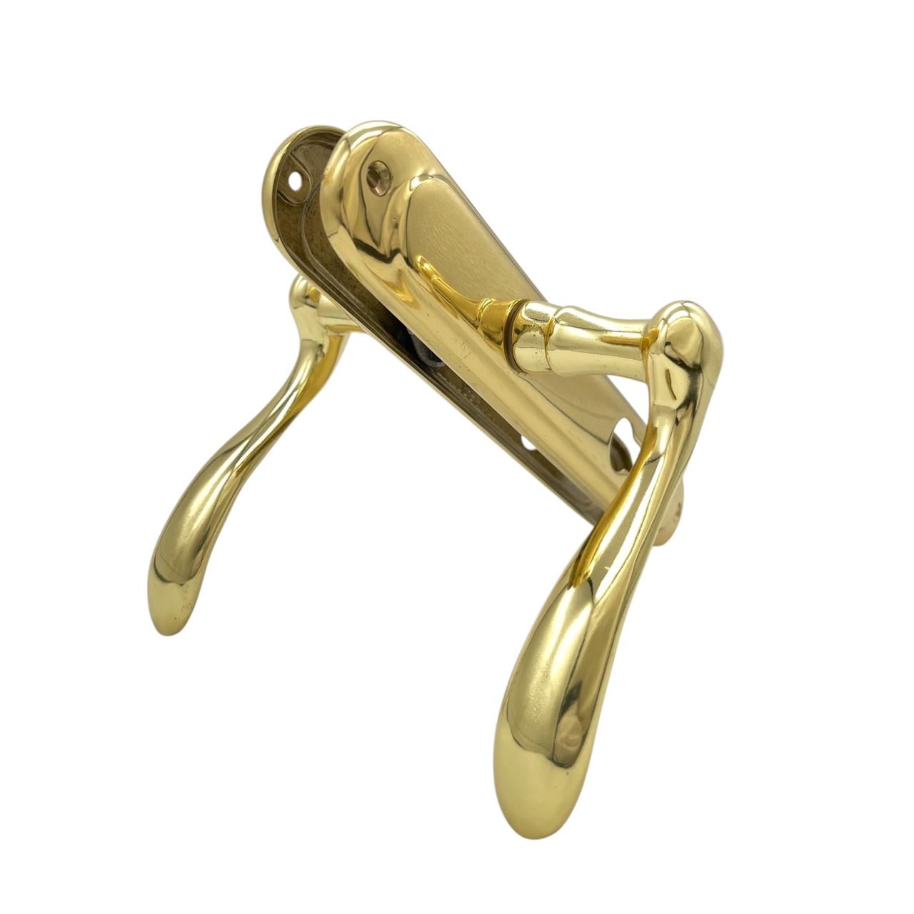 Дверные ручки межкомнатные Ozen Senfoni Sari Yale 72 мм (310076)