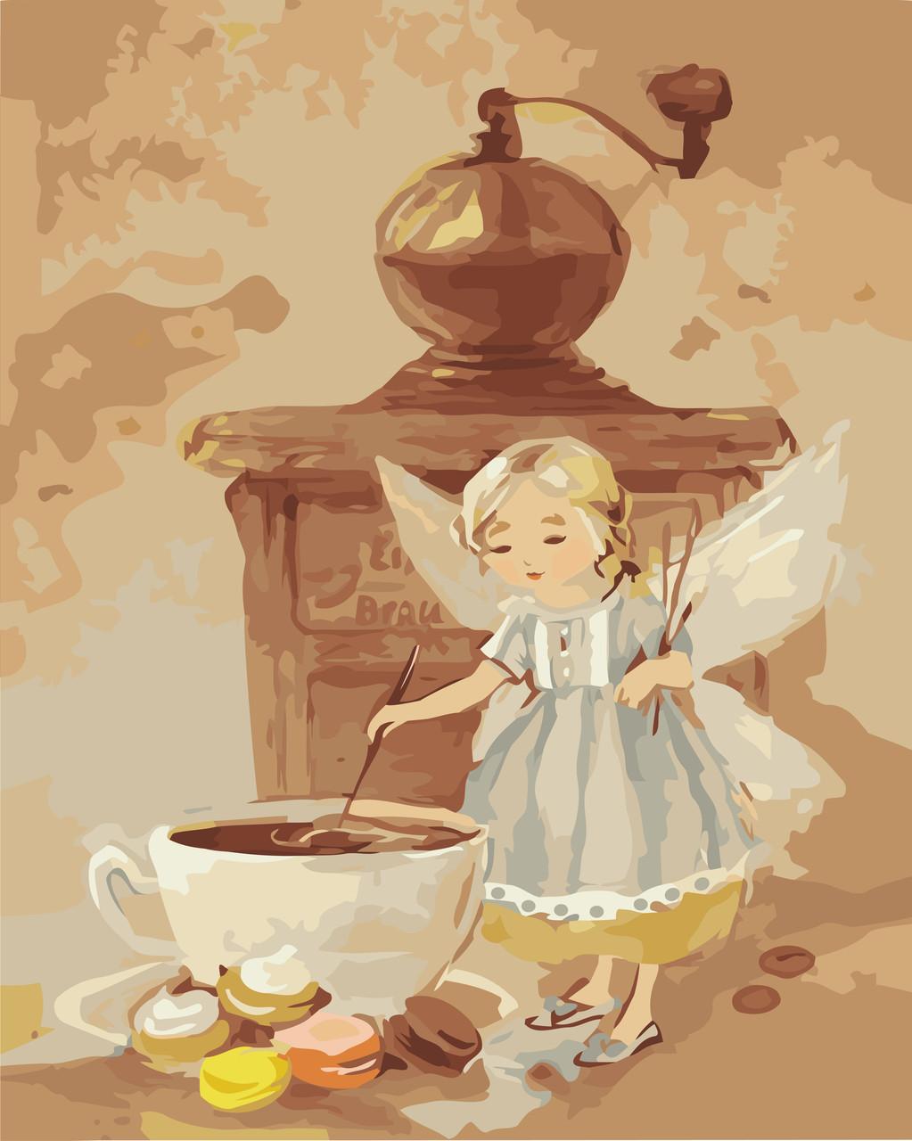 Картина по номерам Идейка Маленькая феечка 40x50 см (skl-КНО2645)