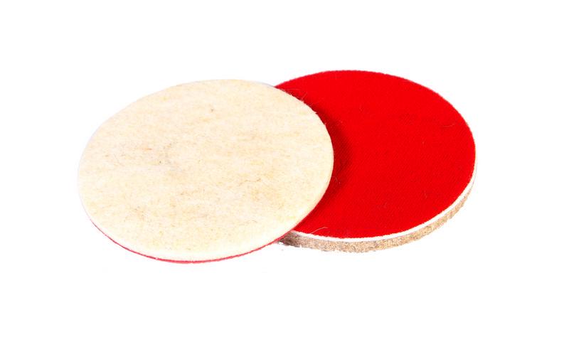 Коло повстяне Mastertool на липучці жорстке вологостійке 150 мм (08-6715)