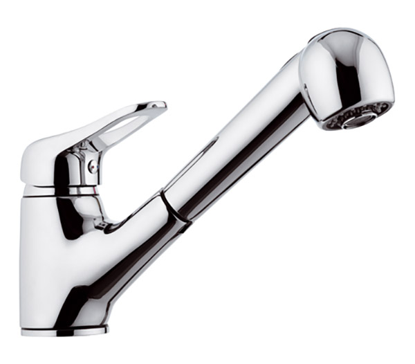 Смеситель для кухни Remer KISS с вытяжной воронкой 2 режима (K47)