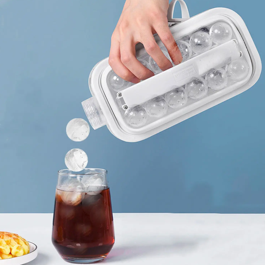 Форма для льда ICE CUBE TRAY силиконовая в виде бутылки (I17-CE) - фото 7 Форма для льда ICE CUBE TRAY силиконовая в виде бутылки (I17-CE) - фото 7