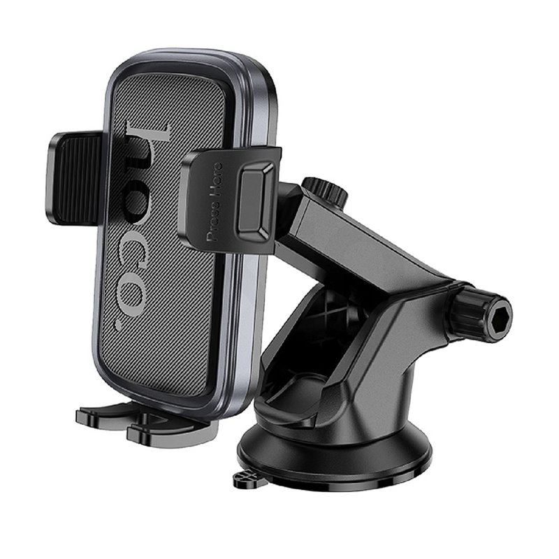 Держатель для телефона автомобильный Hoco H79 механический Black (3145349901)