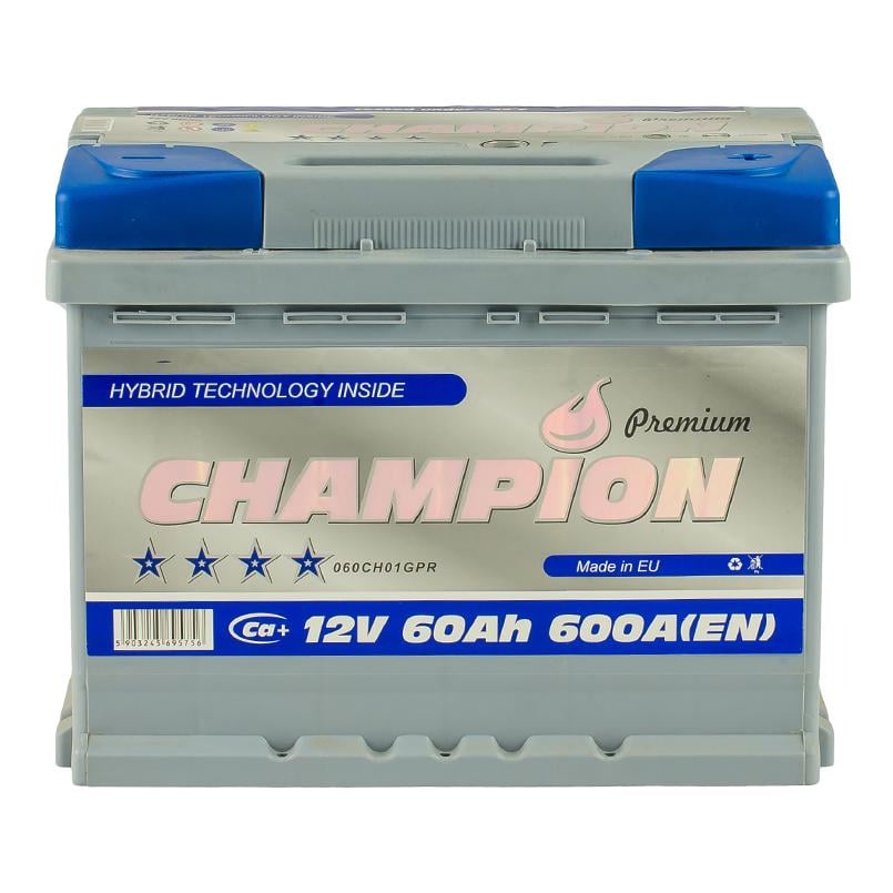 Акумулятор Champion Premium 60 Ah/12V (CHGP60-0)