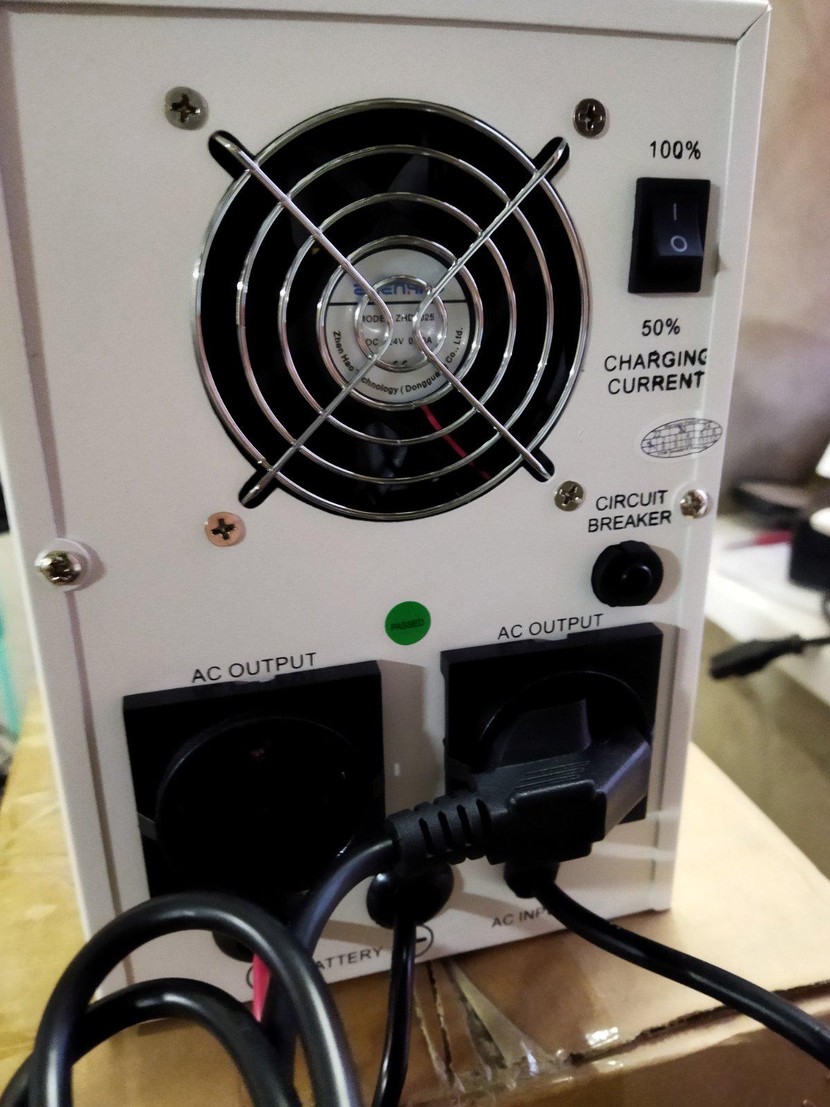 Инвертор напряжения HB0512 500ВА 300 Вт правильная синусоида - фото 4 Инвертор напряжения HB0512 500ВА 300 Вт правильная синусоида - фото 4