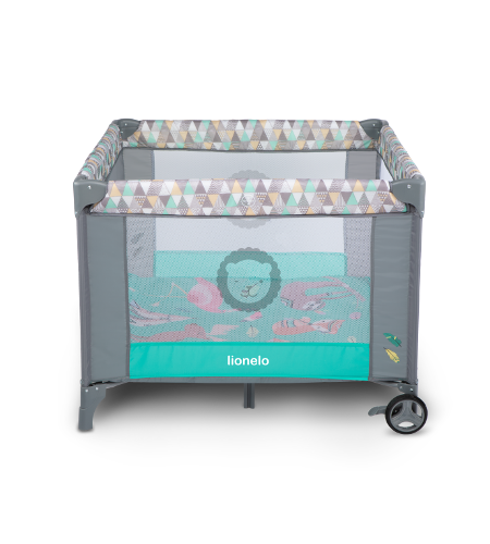 Манеж Lionelo Sofie Scandi Turquoise - фото 4