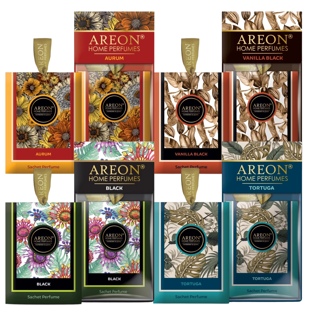 Ароматические саше Areon Home Perfume Sachet Premium 4 шт. (are-82) Ароматические саше Areon Home Perfume Sachet Premium 4 шт. (are-82)