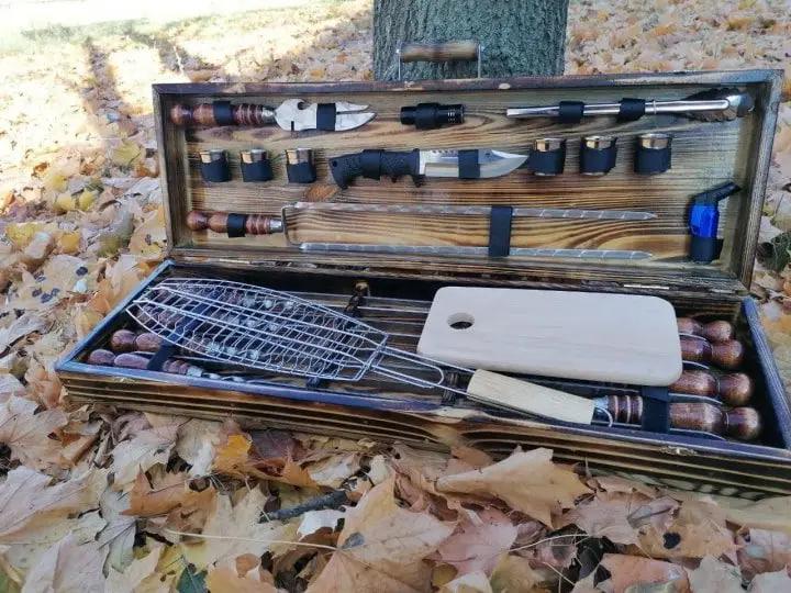 Набор шампуров Мясник №5 в кейсе (10644961) - фото 5 Набор шампуров Мясник №5 в кейсе (10644961) - фото 5