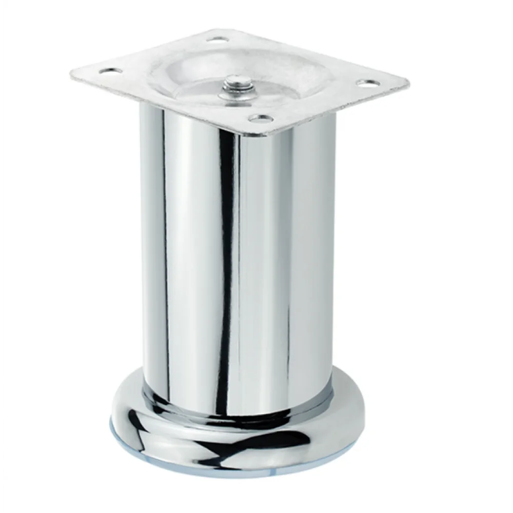 Меблева ніжка-опора Sigma нерегульована метал D 50 мм 40 мм Хром (MO0129)