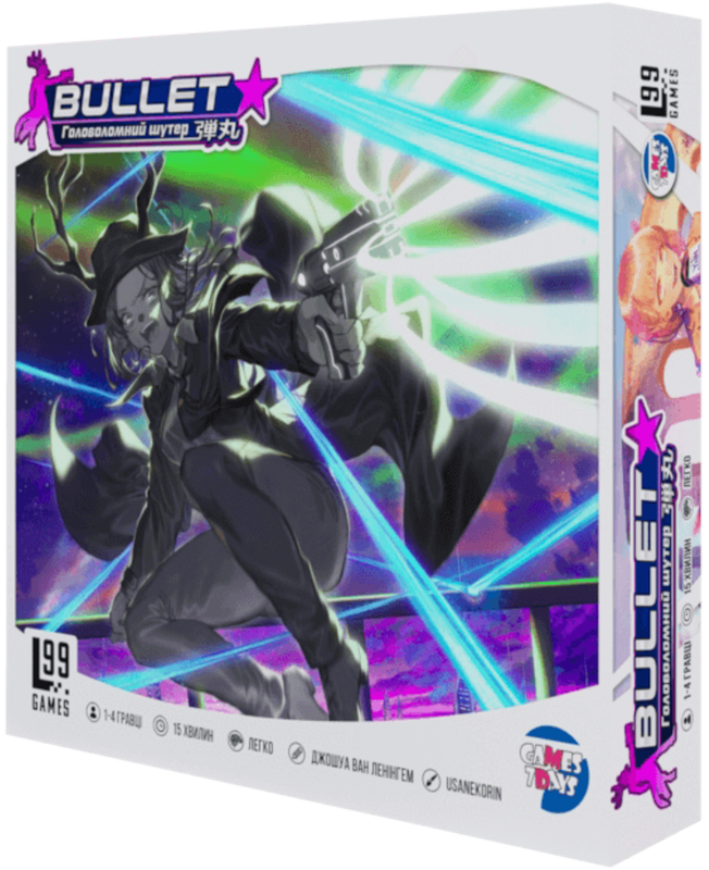 Настільна гра "BULLET. Головоломний шутер Bullet Star" (17388)