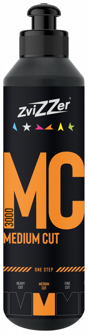 Поліроль ZviZZer MC 3000 Medium Cut середньозерниста 250 мл