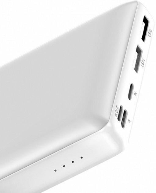 Батарея портативна Baseus Mini JA Fast Charge PPJAN-C02 30000 mAh White - фото 3