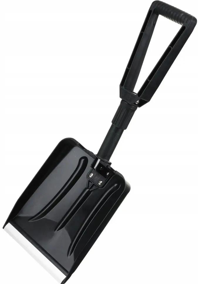 Складная лопата для уборки снега 67 см Mil-Tec Sturm Snow Shovel Black (15526300) - фото 2