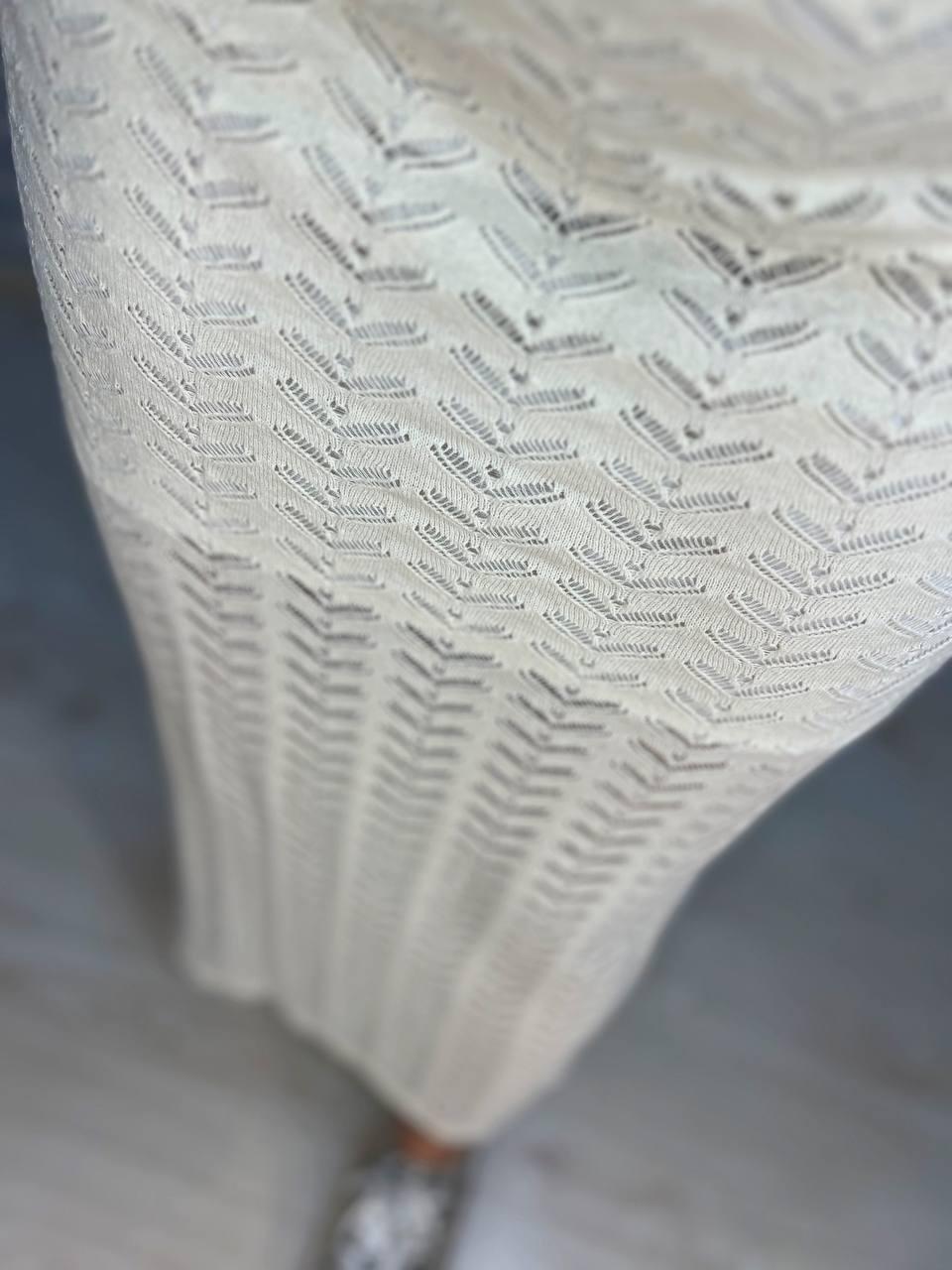 Костюм жіночий Mintas 2414-2416 спідниця та реглан OS Молочний (2058) - фото 6 Костюм жіночий Mintas 2414-2416 спідниця та реглан OS Молочний (2058) - фото 6